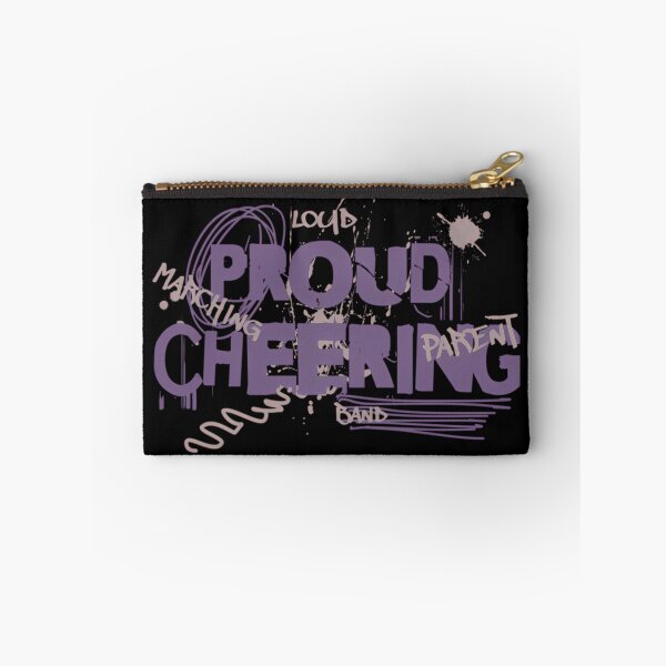 Item preview, Layered Purple Chalk Typography Paint Splatters designed and sold by Kawtareel.
