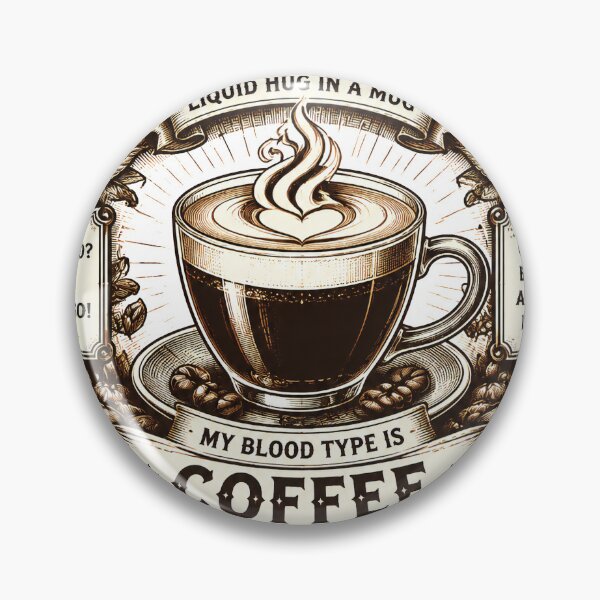 Item preview, blood type coffee designed and sold by aliraweb.