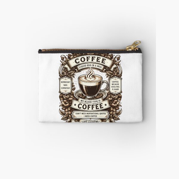 Item preview, blood type coffee designed and sold by aliraweb.