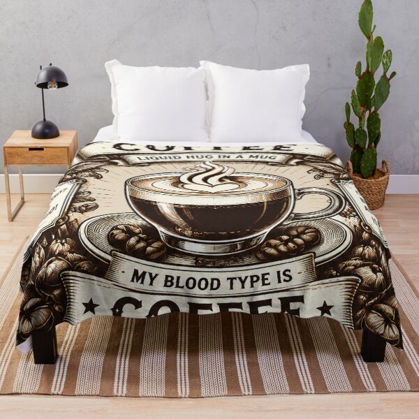 Item preview, blood type coffee designed and sold by aliraweb.