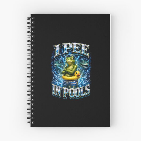 Item preview, I Pee in Pools Funny Frog Meme Summer designed and sold by nryum.