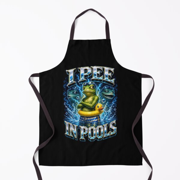 Item preview, I Pee in Pools Funny Frog Meme Summer designed and sold by nryum.