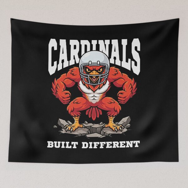 Item preview, CARDINALS BUILT DIFFERENT - AZ CARDINALS designed and sold by KEF Custom.