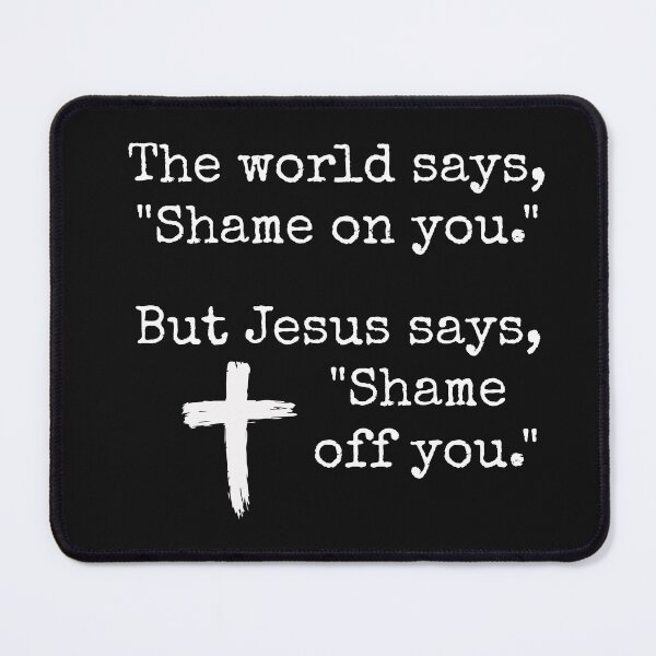 Item preview, Shame off you - white designed and sold by Cane & Abel Creations ..