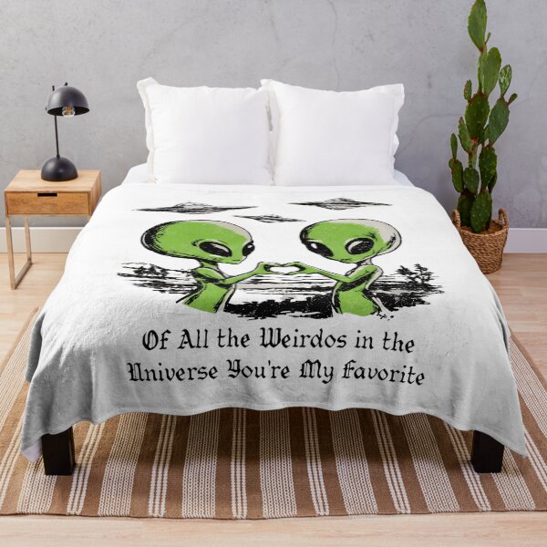 Item preview, Alien Love UFO Heart Funny Quote designed and sold by Carridine01.