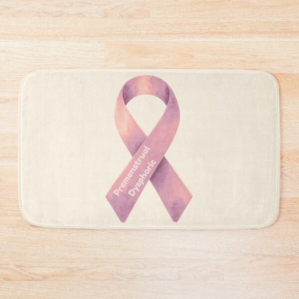 Item preview, PMDD, Premenstrual Dysphoric Disorder Awareness Ribbon designed and sold by MoMidoStore.