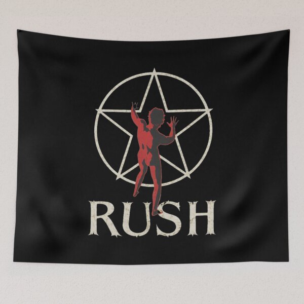 Item preview, Rush Starman Pentagram Rock Band -61 designed and sold by FleshAndBloods.