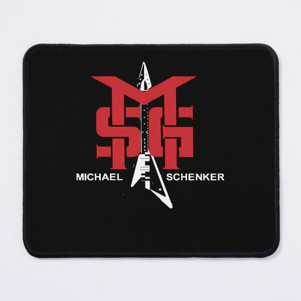 Item preview, Red Stylized Letters Placed Behind A Vertical Electric Guitar designed and sold by heartbreakyu.