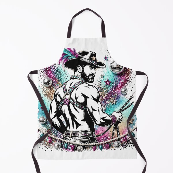 Item preview, Cosmic Disco Cowboy – Glam Harness & Glitter Camp Art - NLMKArtStudio designed and sold by NLMKArtStudio.