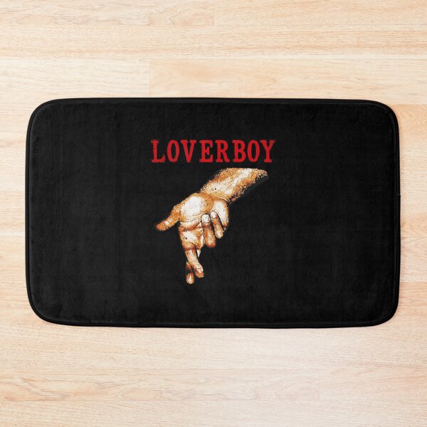 Item preview, LOVERBOY Crossed Fingers Distressed Red Text-72 designed and sold by cacaScorner.