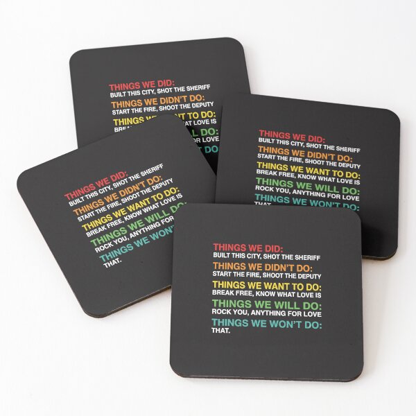 Item preview, Things We Did Want Will Wont Do Sarcastic Funny List designed and sold by ChuyenSuperx.