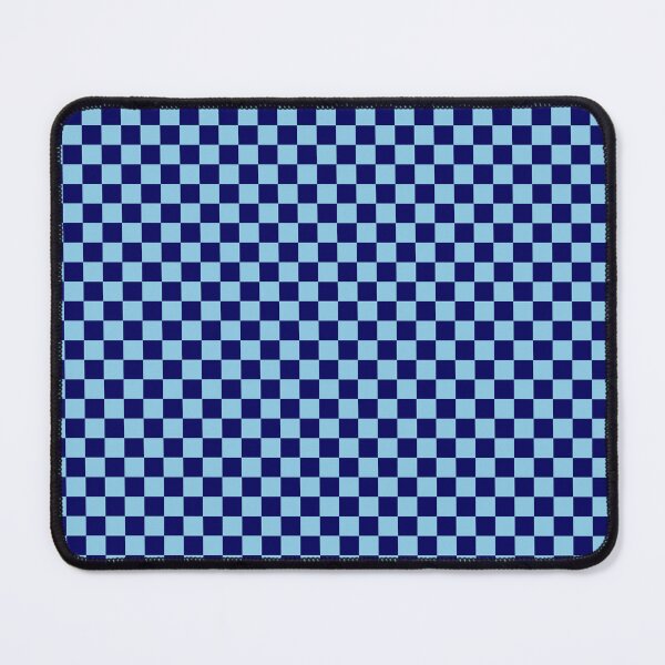 Item preview, Blue Checkered Pattern vintage style Plaid very small  designed and sold by DColourMuse.