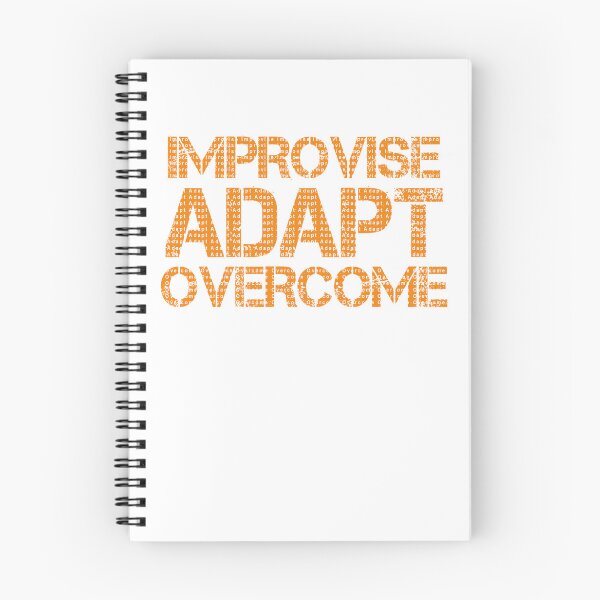 Item preview, Improvise Adapt Overcome Orange designed and sold by abotello77.
