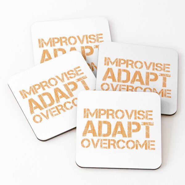 Item preview, Improvise Adapt Overcome Orange designed and sold by abotello77.