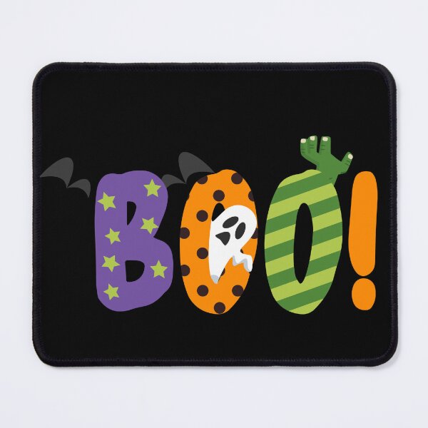 Item preview, Cute Boo Spooky Ghost Monster Halloween Typography designed and sold by NotasCreativa.