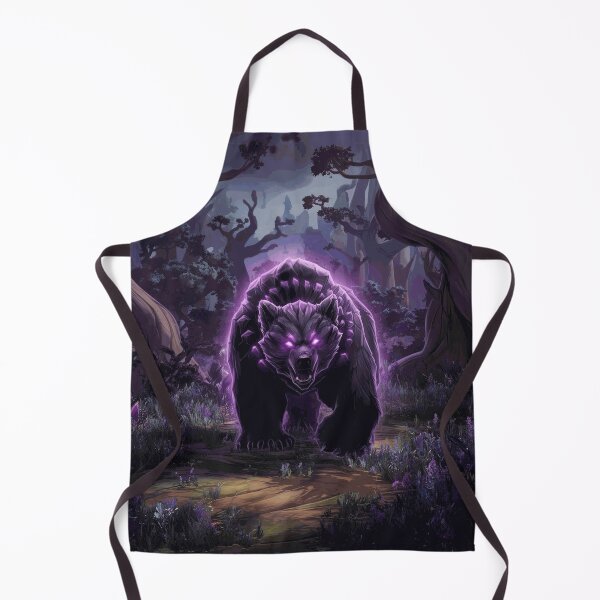Item preview, Purple Spirit Bear in Dark Fantasy Forest designed and sold by GideonVail.