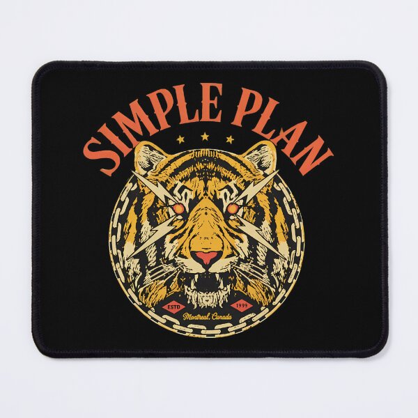 Item preview, Simple Plan Tiger Lightning Band -33 designed and sold by FleshAndBloods.