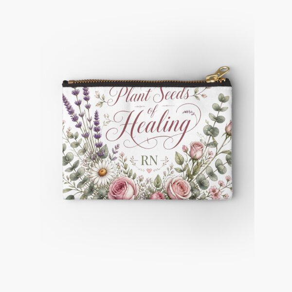Item preview, Nurses Plant Seeds of Healing Floral Botanical RN Design designed and sold by VaneDesings.