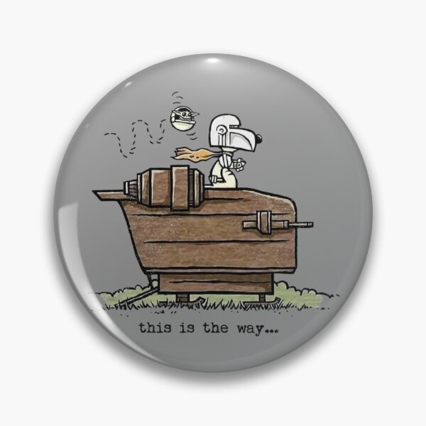 Item preview, Snoopy Mandalorian Flying Doghouse This Is The Way designed and sold by Epicfunchart.