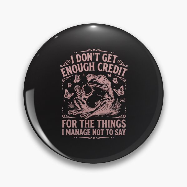 Item preview, I Dont Get Enough Credit Funny Frog Sarcastic Vintage designed and sold by ChuyenSuperx.