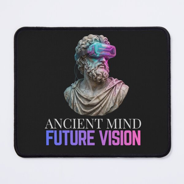 Item preview, Ancient Mind Future Vision Retro Vaporwave Greek Statue VR Headset Synthwave Aesthetic designed and sold by TD-series.