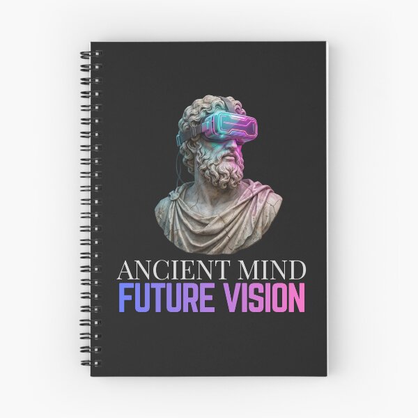 Item preview, Ancient Mind Future Vision Retro Vaporwave Greek Statue VR Headset Synthwave Aesthetic designed and sold by TD-series.