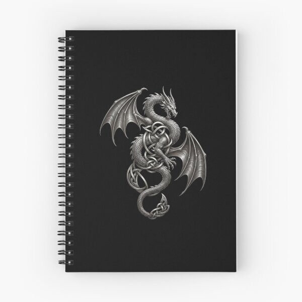 Item preview, Celtic Dragon Knotwork Medieval Fantasy Creature Design designed and sold by Ostericaimusa.