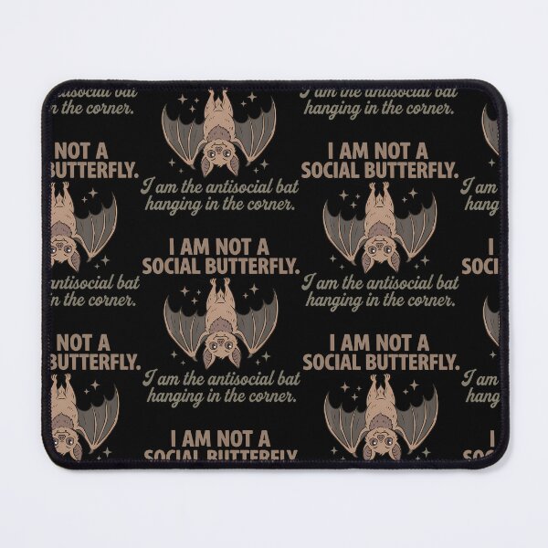 Item preview, Social Butterfly Antisocial Bat designed and sold by Trippy-Toad.