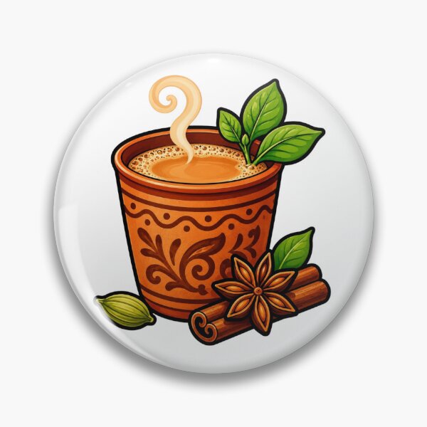 Artikelvorschau, Indischer Masala Chai – Gewürz, Dampf & Seele entworfen und verkauft von Myra365Art.