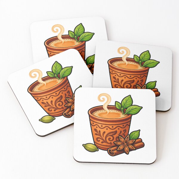 Artikelvorschau, Indischer Masala Chai – Gewürz, Dampf & Seele entworfen und verkauft von Myra365Art.