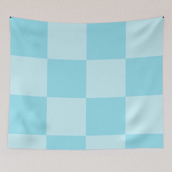 Item preview, Blue Checkered Pattern vintage style Plaid large designed and sold by DColourMuse.