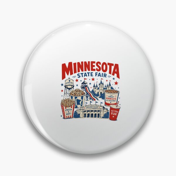 Item preview, Minnesota State Fair Retro Fun Design designed and sold by ImeldaSparks.