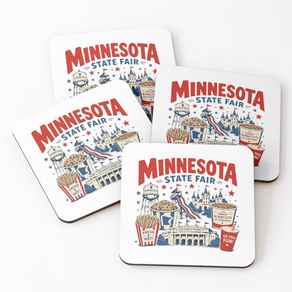 Item preview, Minnesota State Fair Retro Fun Design designed and sold by ImeldaSparks.