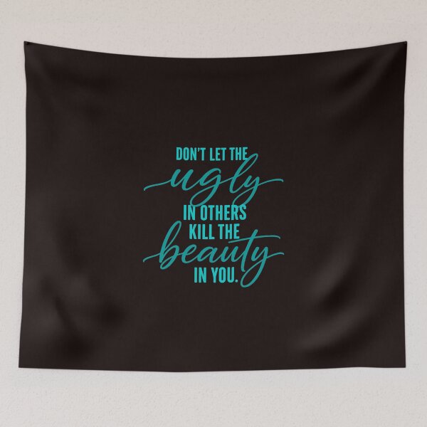 Item preview, Dont Let Ugly In Others Kill Beauty In You Vintage Floral designed and sold by AnhaPhysic.