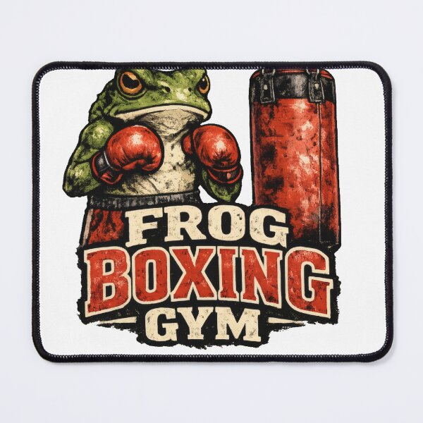 Item preview, Frog Boxing Gym Funny Animal designed and sold by TheRealTaria.