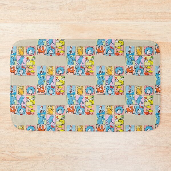 Item preview, Dr. Seuss Classic Characters Pop Art Grid designed and sold by Epicfunchart.