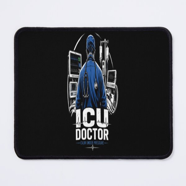 Item preview, ICU Doctor – Calm Under Pressure | Critical Care Doctor Medical Design designed and sold by v6ziix.