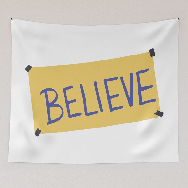 Item preview, I want to believe quotes designed and sold by wildhazestudio.