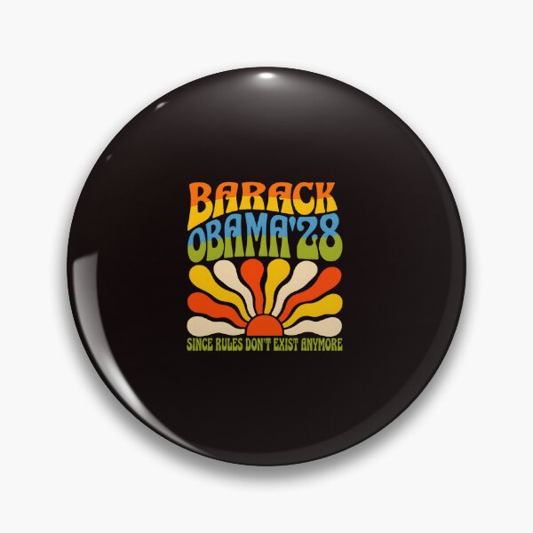 Item preview, Retro Floral Barack Obama '28 Campaign designed and sold by ImeldaSparks.