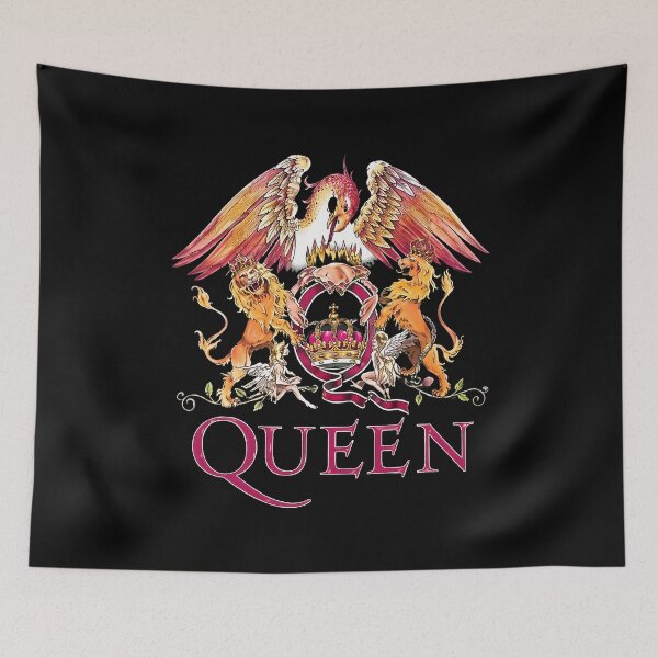 Item preview, Queen Crest Rock Band -5 designed and sold by PomboGayArt.