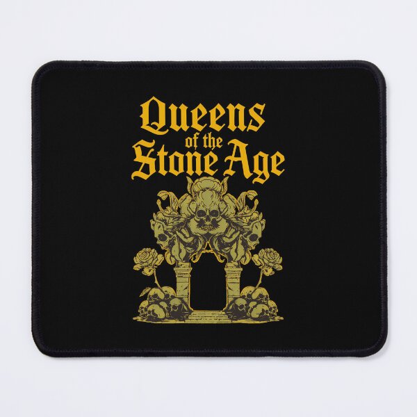 Item preview, Queens of the Stone Age Gothic Skulls Roses -28 designed and sold by PomboGayArt.