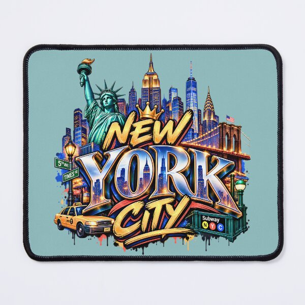 Item preview, New York City Skyline & Empire Crown - NYC Streetwear Graphic designed and sold by digitalbob60.
