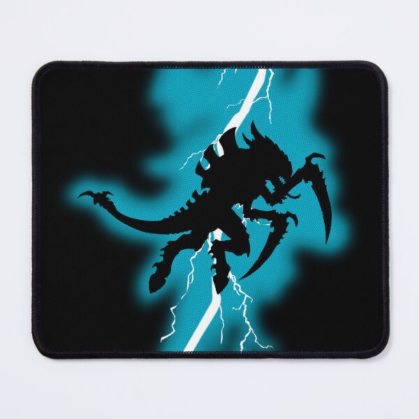 Item preview, Shadow in the Warp – Tyranid Lictor Electric Silhouette designed and sold by BravenBold.
