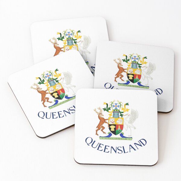Item preview, Queensland Coat Of Arms designed and sold by Solunvale.