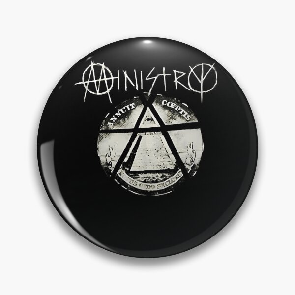 Item preview, White Anarchy Logo Above A Circular Graphic Containing A Pyramid designed and sold by CreativTEES !.
