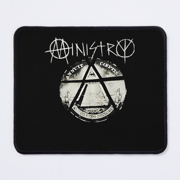 Item preview, White Anarchy Logo Above A Circular Graphic Containing A Pyramid designed and sold by CreativTEES !.