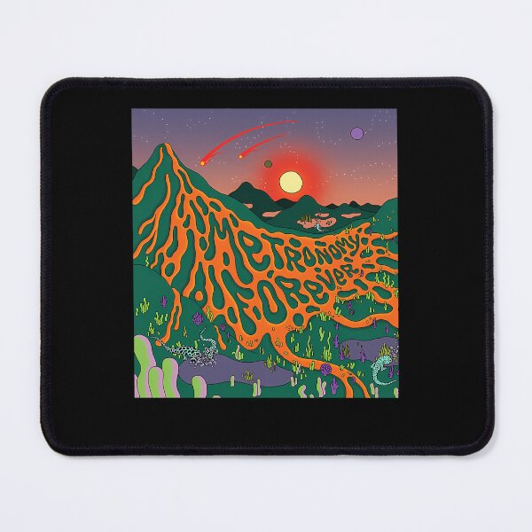 Item preview, Surreal Landscape With Flowing Lava Orange River, designed and sold by CreativTEES !.