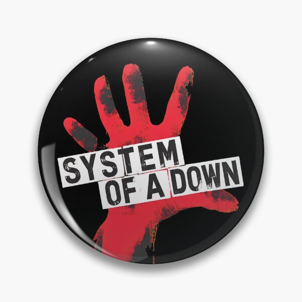 Item preview, System Of A Down Distressed Hand Band -17 designed and sold by Divascorner.