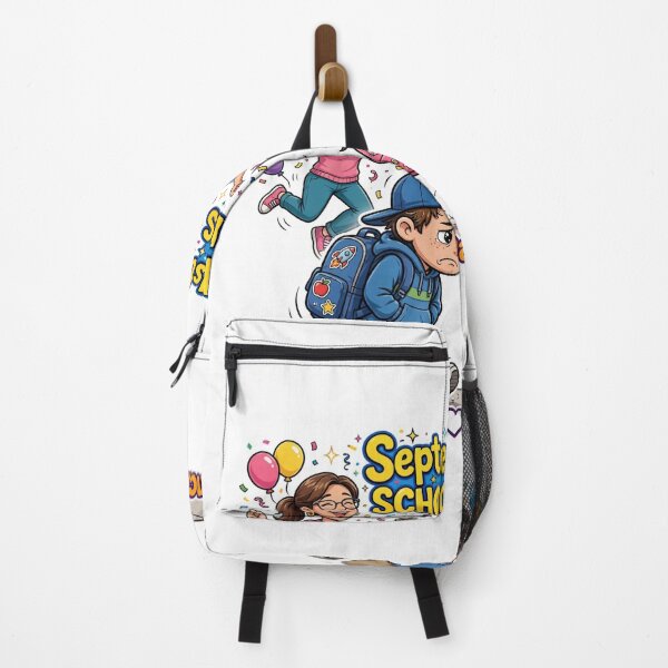 Item preview, Code September 1st School Begins Kids Crying Parents Dancing White Heart designed and sold by Csaba1983.