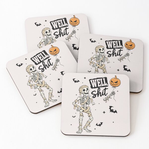 Item preview, Funny Skeleton Lost Arm Pumpkin Balloon Halloween Mummy designed and sold by AnhaPhysic.